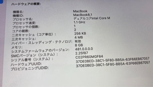 Apple MacBook ゴールド 12インチ 