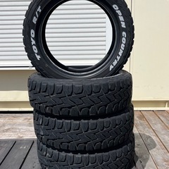トーヨー　オープンカントリー　R/T 165/60r15 77Q 2020年製　4本　中古　TOYO OPEN COUNTRY の画像