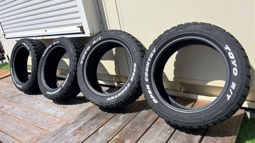 トーヨー　オープンカントリー　R/T 165/60r15 77Q 2020年製　4本　中古　TOYO OPEN COUNTRY