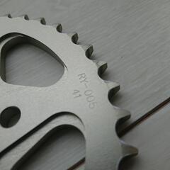 (41丁)TW200用ドリブン(リア)スプロケットの画像