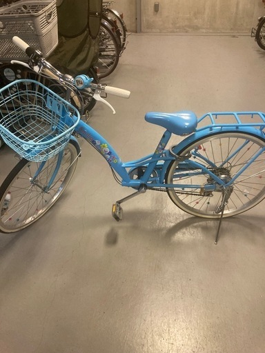自転車　子ども用　24インチ　6段ギア