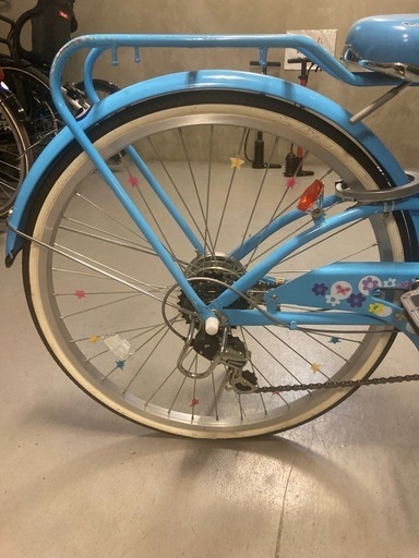 自転車　子ども用　24インチ　6段ギア