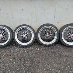 ★レアマイスター19インチ114.3 9j＋45 8j＋43★