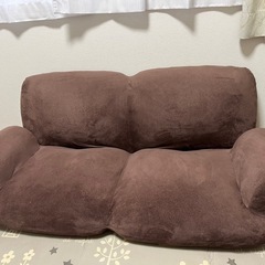 ✨2人掛け　ローソファ✨