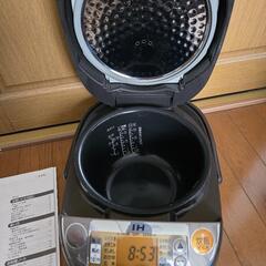 [受け渡し決定]象印 IH炊飯器 NP-VN10 5.5合炊き ブラウン 動作品の画像