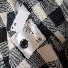 UNIQLO 160センチ チェック柄シャツの画像