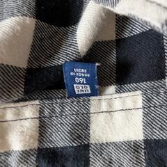 UNIQLO 160センチ チェック柄シャツの画像