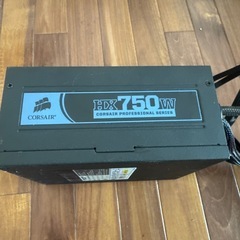 hx750 コルセア CORSAIR 750W 電源ユニットの画像