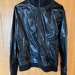 フェイクレザー　ジャケット