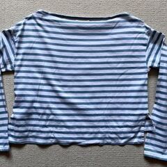 ★USED美品★MACPHEE 長袖 ロングTシャツ ボーダー サイズS の画像