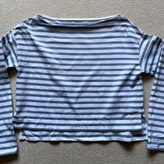 ★USED美品★MACPHEE 長袖 ロングTシャツ ボーダー ...