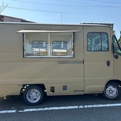 トヨタ　クイックデリバリー　キャンパー　ソロキャンプ　キッチンカ...