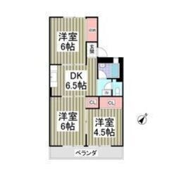 🌈😳フリーレント1ヶ月付き😳🌈角部屋🎶駐車場空きあり🚗✨蓮田駅徒歩18分✨南東向き🌞47.38㎡の3DKです😍💕の画像