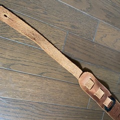 肉厚リアルレザー本革エレキギターベースストラップベルトの画像