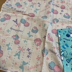 お弁当　給食ランチョンマット　ナフキン一つ未使用の画像