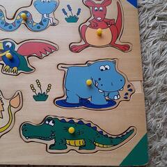木製パズルの画像