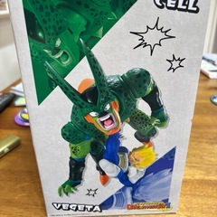 一番くじ　ドラゴンボール　ベジータvsセル c賞の画像