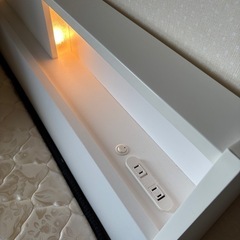 セミダブルベッド  お近くなら配送します！の画像