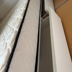 セミダブルベッド  お近くなら配送します！の画像