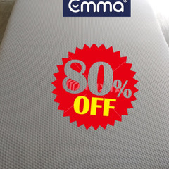 春の感謝セール！【80%OFF！238400円⇒47680円】エマ・スリープ エマ・プレミアム V2 ダブルの画像