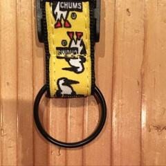 【レア】THE NORTH FACE（ノースフェイス）CHUMS（チャムス）コラボ　キーリング　キーホルダーの画像