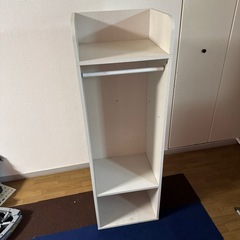 【無料】 カラーボックス　衣装掛け　