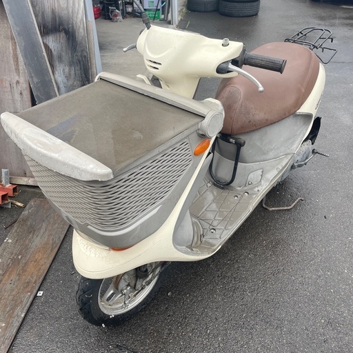 スズキ　レッツ4バスケット　エンジン始動OK 書類あり