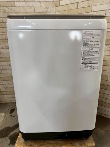 大阪送料無料★3か月保障付き★洗濯機★パナソニック★8kg★2017年★NA-FA80H5★IS-95