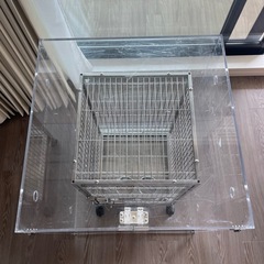 鳥　インコ　　アクリルケース　鳥籠の画像