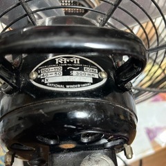 スィンニー扇風機　NATIONAL WINDER(INDIA)稼働品　昭和　レトロな扇風機の画像
