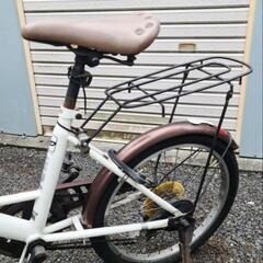 折りたたみ自転車　６段変速　お得😃の画像