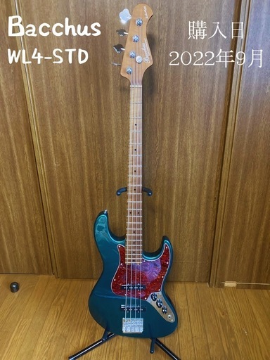 Bacchus WL4-STD/RSMエレキベース
