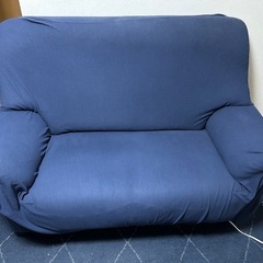 二人掛けソファ　差し上げますの画像