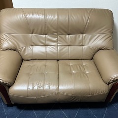 二人掛けソファ　差し上げます