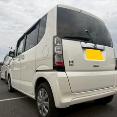 Bluetoothナビ付き☆H26年式☆月々1万円〜分割払い可❗️ 車検2年付き！【名義変更代込み】大人気☆ホンダ N-BOX☆Bluetoothナビ付き☆走行中DVD見れます☆両側スライドドア☆ドラレコ付き☆スマートキー☆フルオートエアコン☆そのまま乗って帰れます❗️の画像