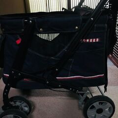 ボンビアルコン ペットバギー DECA PROGRE(プログレ) デニム 耐荷重30kg ペットカートの画像
