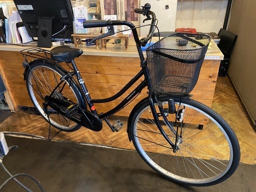 新車】シティサイクル/27インチ/LEDオートライト付き - サイクル