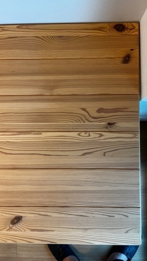 IKEA PCデスクKULLABERG クッラベリデスク, パイン材, 110x70 cm　