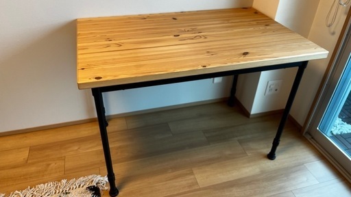 IKEA PCデスクKULLABERG クッラベリデスク, パイン材, 110x70 cm　