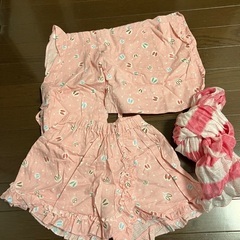 女児　簡易浴衣　120cmの画像