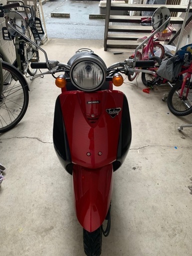ホンダ スクーター バイク 赤色 中古
