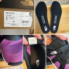 ノースフェイス THE NORTH FACE キッズ　23cm スニーカーの画像