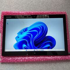 SHARP高解像度15.6型 WindowsタブレットRW-16G1