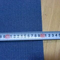 ヨガマット(ブルー・USED品)の画像