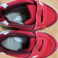 しまじろう　赤い　靴　サイズ15.5cmの画像