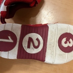 しまじろう　赤い　靴　サイズ15.5cmの画像