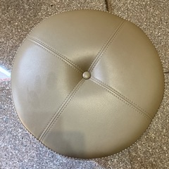 オットマン　スツール　ベージュの画像