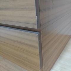 整理タンス　5段　木製の画像