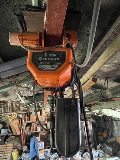 電動ウインチ　 3相200V　1トン