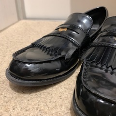 ZARA フラットローファー メタルディティール (A) 駒込の靴